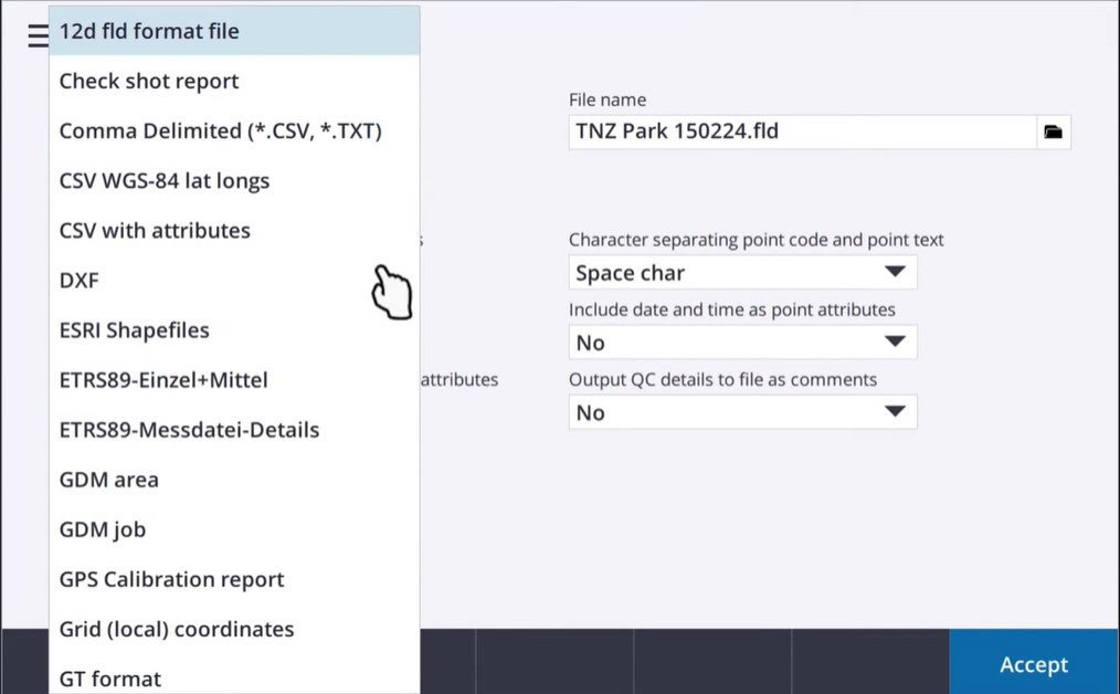 Phần mềm khảo sát Trimble Access 