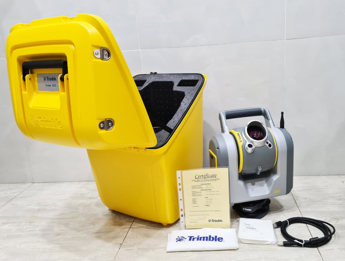 Máy toàn đạc kết hợp quét laser 3D Trimble SX12