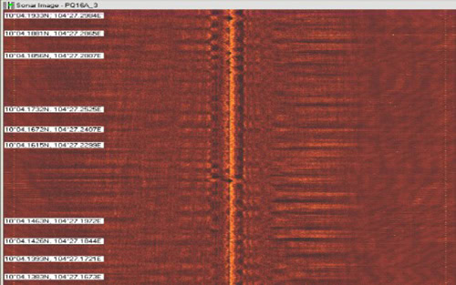 Ứng dụng Sonar quét sườn trong điều tra địa chất, khoáng sản biển
