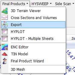 [Hướng dẫn] Xuất dữ liệu máy đo sâu đa tia ra file Autocad từ phần mềm HYPACK