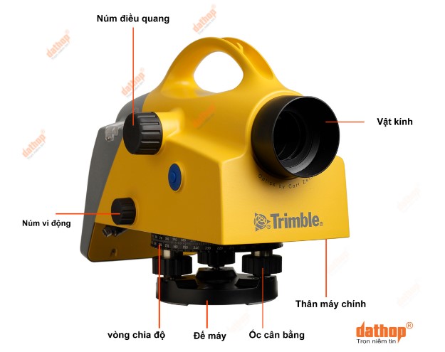 cấu tạo máy thủy bình