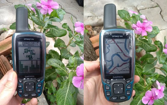 Cai ban do cho may Garmin 64X