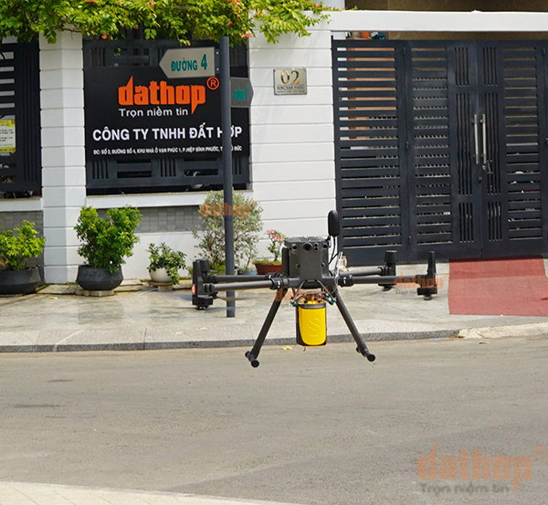 5 yếu tố cấu tạo nên một Hệ thống UAV thành lập bản đồ địa hình