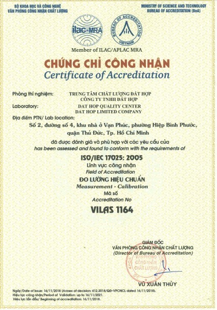 Dịch vụ Kiểm nghiệm- Hiệu chuẩn máy đo đạc tại EKTECH
