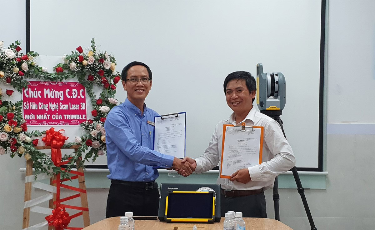 Chuyen giao Scan laser 3D Trimble X7