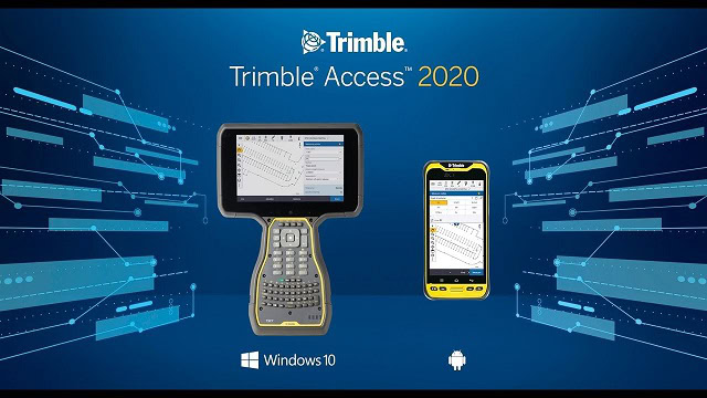 Do co ban tren Trimble Access 2020
