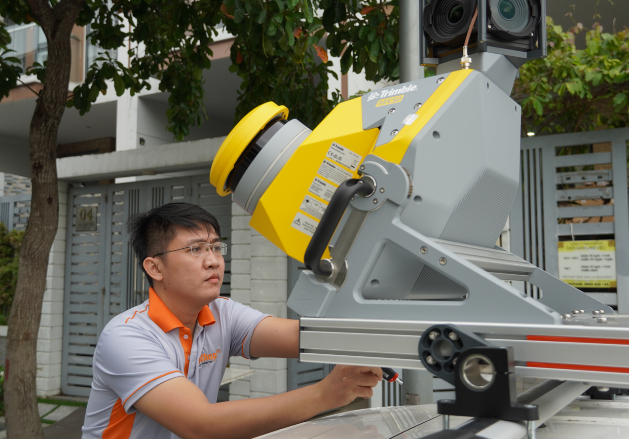 Mở rộng danh mục lập bản đồ di động với Hệ thống Trimble MX50 LiDAR