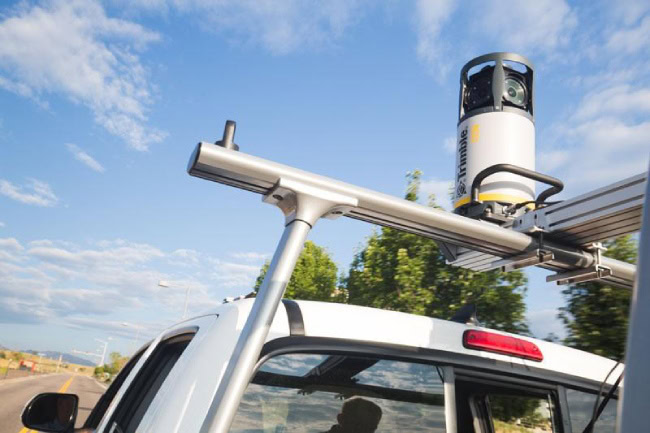 Hệ thống thu thập dữ liệu hình ảnh di động Trimble MX7.