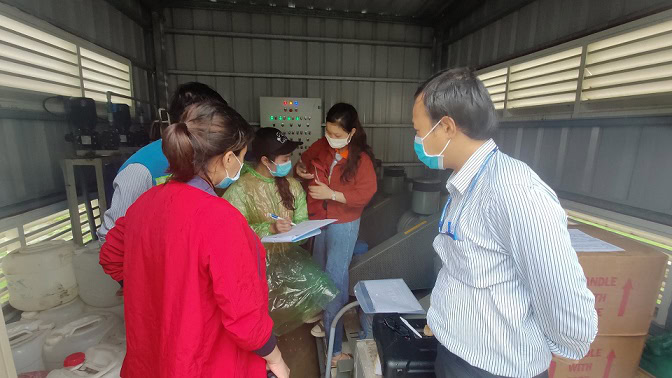2000 lít men vi sinh đã đến với doanh nghiệp