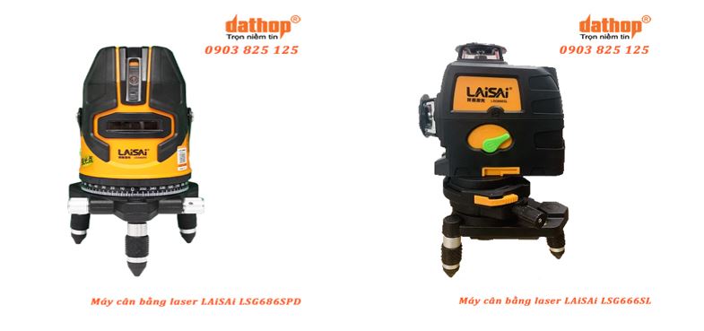 Top 2 máy cân bằng laser LAiSAi LSG686SPD & LSG666SL