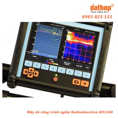 Máy dò công trình ngầm Radiodetection RD1500