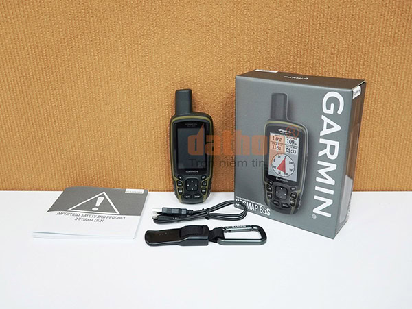 Máy đo tọa độ đất cầm tay Garmin GPSMAP 65s là một trong những sản phẩm được đánh giá nằm trong “top” các thiết bị có độ bền và độ chính xác cao nhất đến từ thương hiệu Garmin