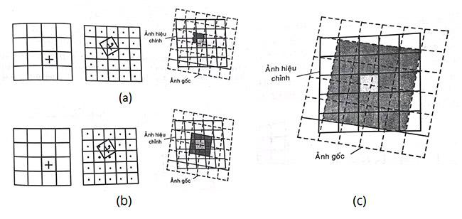 Mô tả 3 phương pháp nội suy.