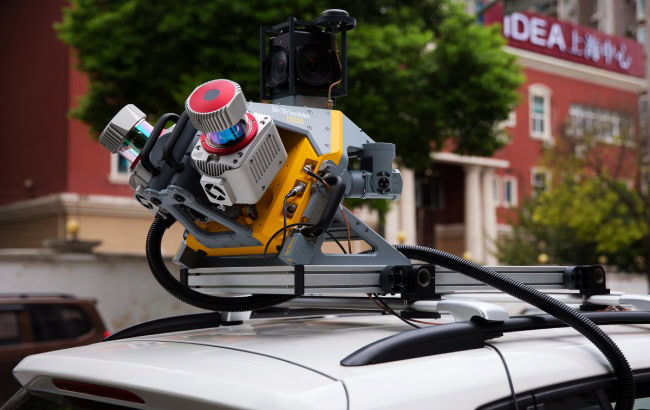 Mobile Mapping cung cấp khả năng thu thập dữ liệu hình ảnh sắc nét ngay cả khi đang di chuyển.