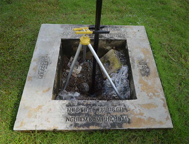 Mốc tọa độ - Yếu tố cơ sở để hình thành nên lưới khống chế trắc địa.