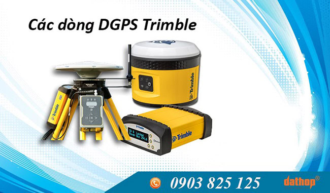 Một số dòng định vị DGPS hãng Trimble.