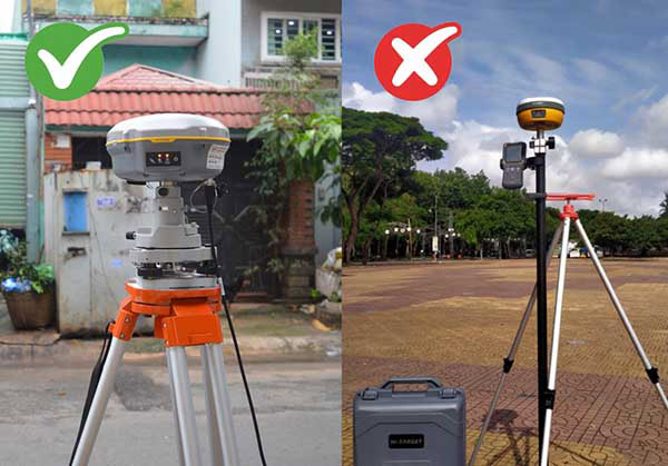 9 bước để Dẫn mốc tọa độ công trình bằng Máy định vị GNSS chính xác nhất!