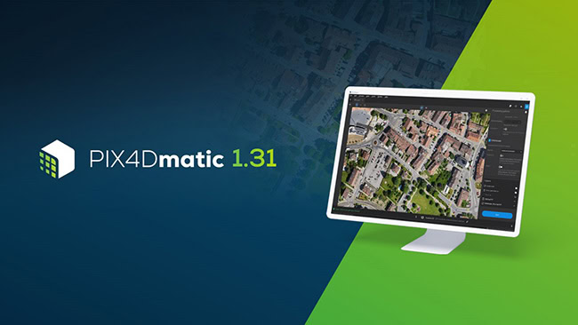 PIX4Dmatic 1.31 là phiên bản phần mềm mới nhất của phần mềm PIX4Dmatic.
