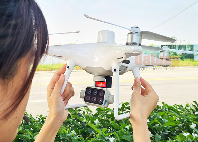 Thành lập bản đồ bằng công nghệ UAV giúp cung cấp dữ liệu hình ảnh với độ phân giải cao.