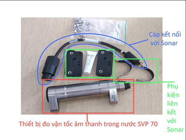 Hệ thống đo sâu đa tia sử dụng những thiết bị nào?