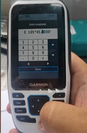 Hướng dẫn thiết lập thông số hệ tọa độ VN2000 trên máy GPS Garmin 79s