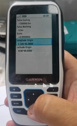 Hướng dẫn thiết lập thông số hệ tọa độ VN2000 trên máy GPS Garmin 79s