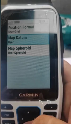 Hướng dẫn thiết lập thông số hệ tọa độ VN2000 trên máy GPS Garmin 79s