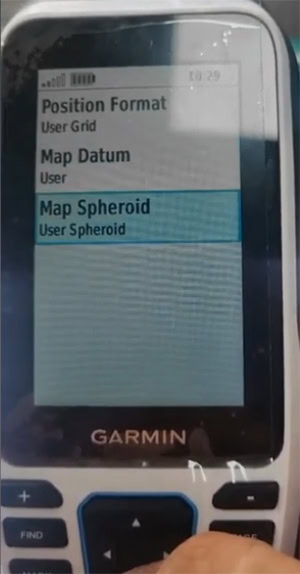Hướng dẫn thiết lập thông số hệ tọa độ VN2000 trên máy GPS Garmin 79s