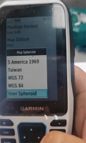 Hướng dẫn thiết lập thông số hệ tọa độ VN2000 trên máy GPS Garmin 79s