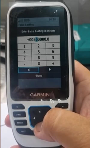 Hướng dẫn thiết lập thông số hệ tọa độ VN2000 trên máy GPS Garmin 79s
