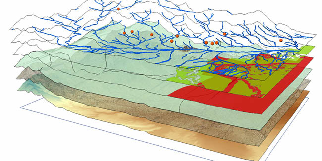 Thu thập thông tin địa lý là một trong số các chức năng chính của GIS.
