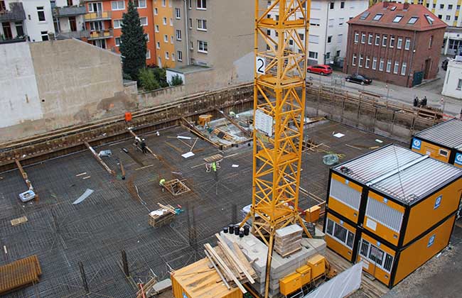 Trắc địa công trình giúp công tác bố trí công trình từ thiết kế ra thực địa một cách chính xác.