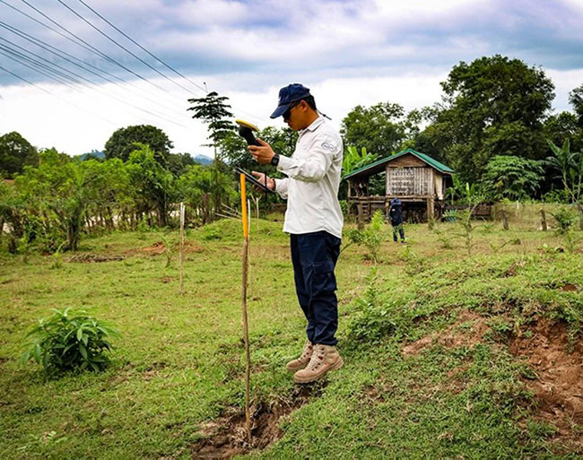 Trimble Catalyst DA2: Giải pháp nâng cao năng lực rà phá bom mìn