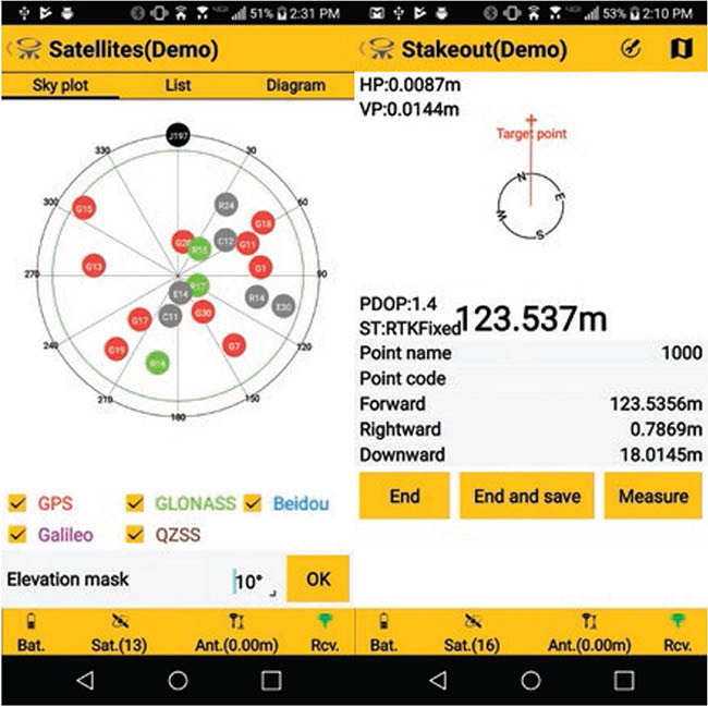 Trimble Survey Mobile giúp tối ưu công việc, tiết kiệm thời gian khảo sát địa hình.