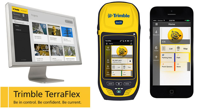 Trimble TerraFlex cung cấp tính linh hoạt cho việc thu thập dữ liệu, khảo sát địa hình.