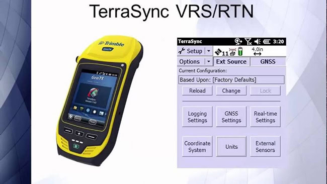 Trimble TerraSync - Phần mềm khảo sát địa hình có 3 phiên bản, đáp ứng mọi nhu cầu người dùng.
