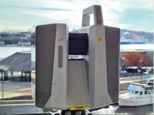 Trimble X12 là thiết bị lý tưởng trong xây dựng, cải tạo và tối ưu hóa trong khảo sát tàu thuyền.