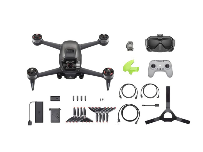 Trọn bộ của 1 chiếc FPV Drone đến từ nhà DJI.