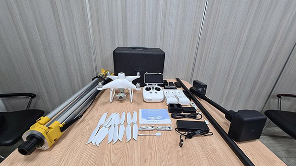Drone khảo sát địa hình được sử dụng nhiều nhất - Phantom 4 RTK