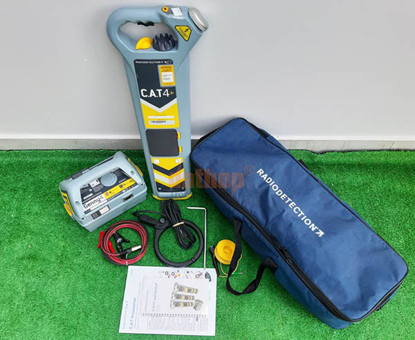 Trọn bộ máy dò cáp ngầm C.A.T4+ hãng Radiodetection