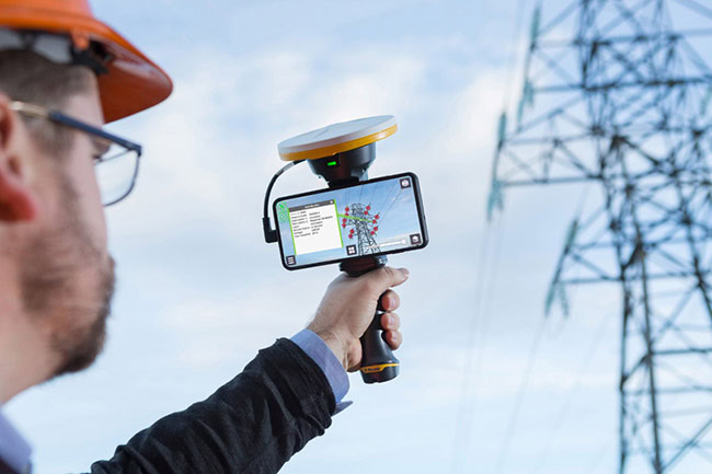 Trực quan hóa dữ liệu với phần mềm khảo sát hiện trường Trimble SiteVision.