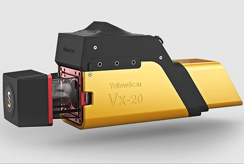 UAV Lidar Mapping YellowScan Vx-20